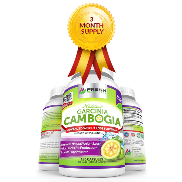 Stay refreshingly - 100% All Natural Garcinia Cambogia